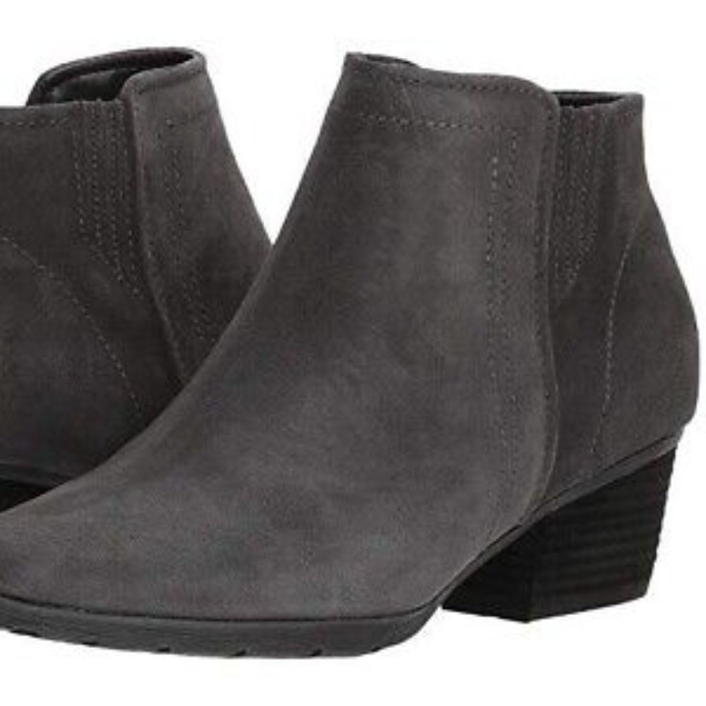 Blondo – Valli Waterproof Bootie Dark Gray Suede 6.5 NEW!